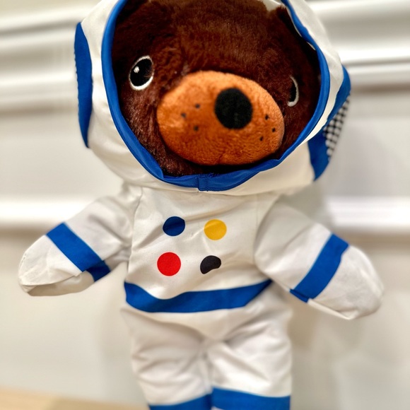 NEW Cute AFTONSPARV Soft toy with astronaut suit 11” IKEA - Picture 2 of 3